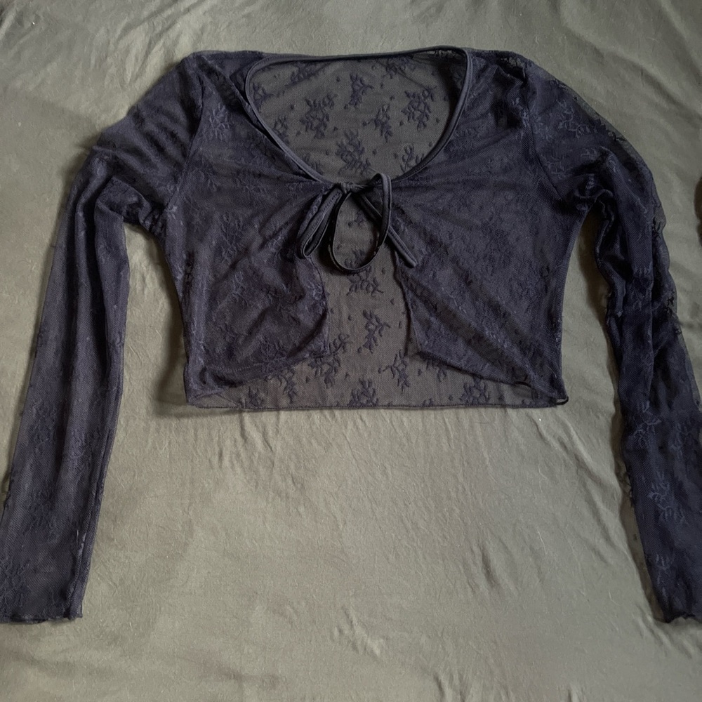 Elegant Black Lace top